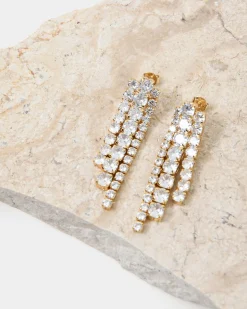 Abby 16k Gold Plated Earrings