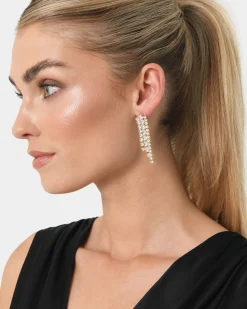 Abby 16k Gold Plated Earrings