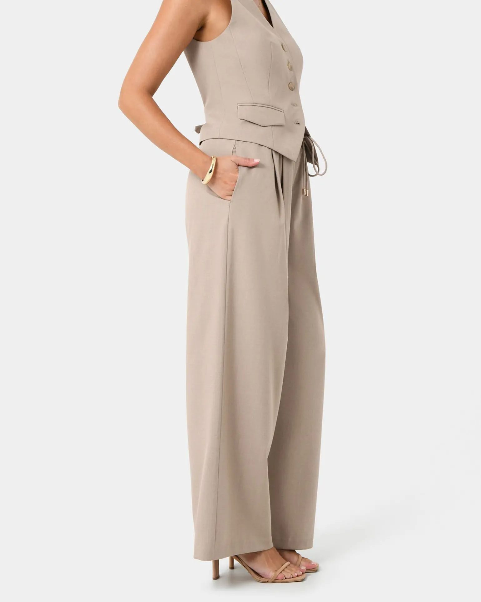 Abel Elastic Waist Relax Pants