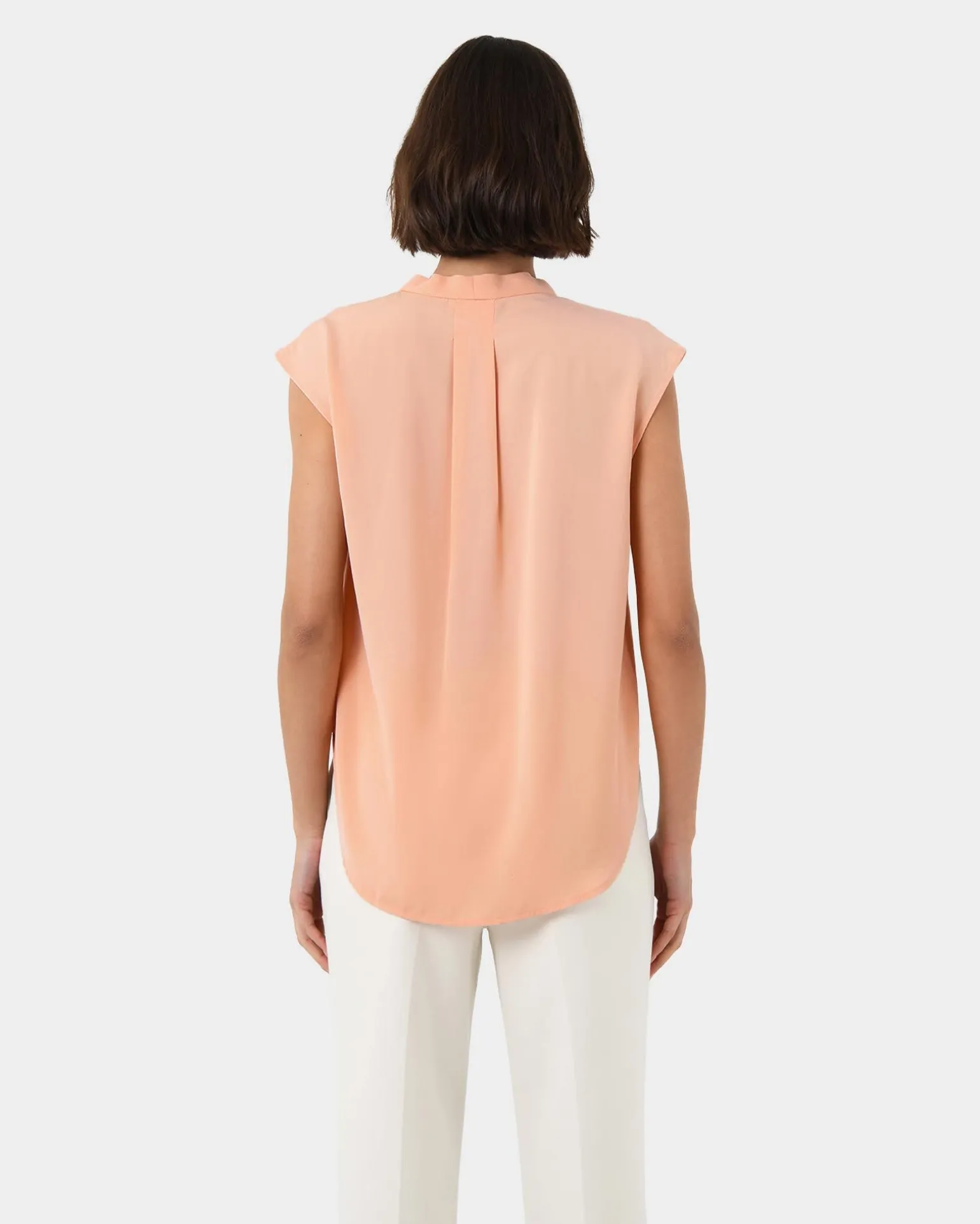 Adelaide V-neck Cap Sleeve Top