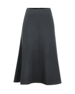 Adele Side Panel Midi Skirt