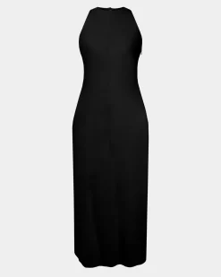 Aiya Bias Midi Dress