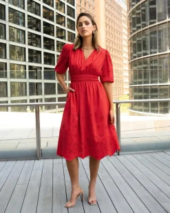 Ali Embroidered Dress
