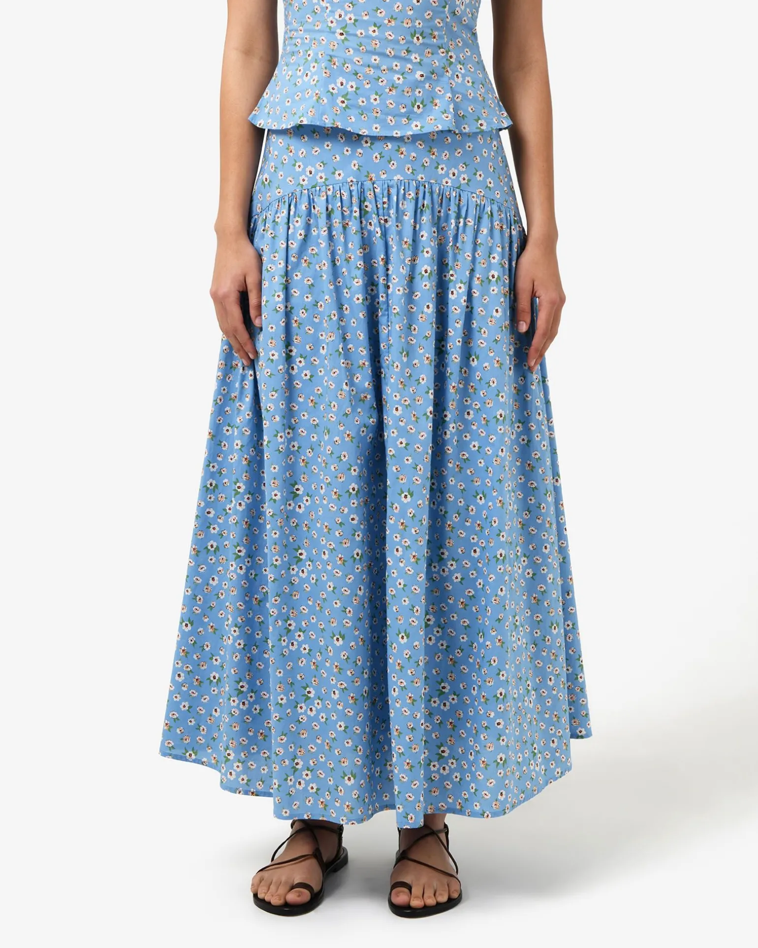 Alisa Gathered Full Skirt