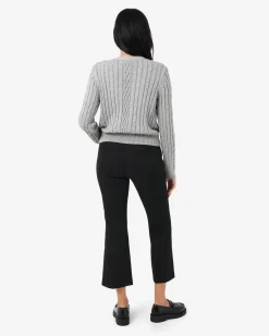 Alison Crop Flared Pants