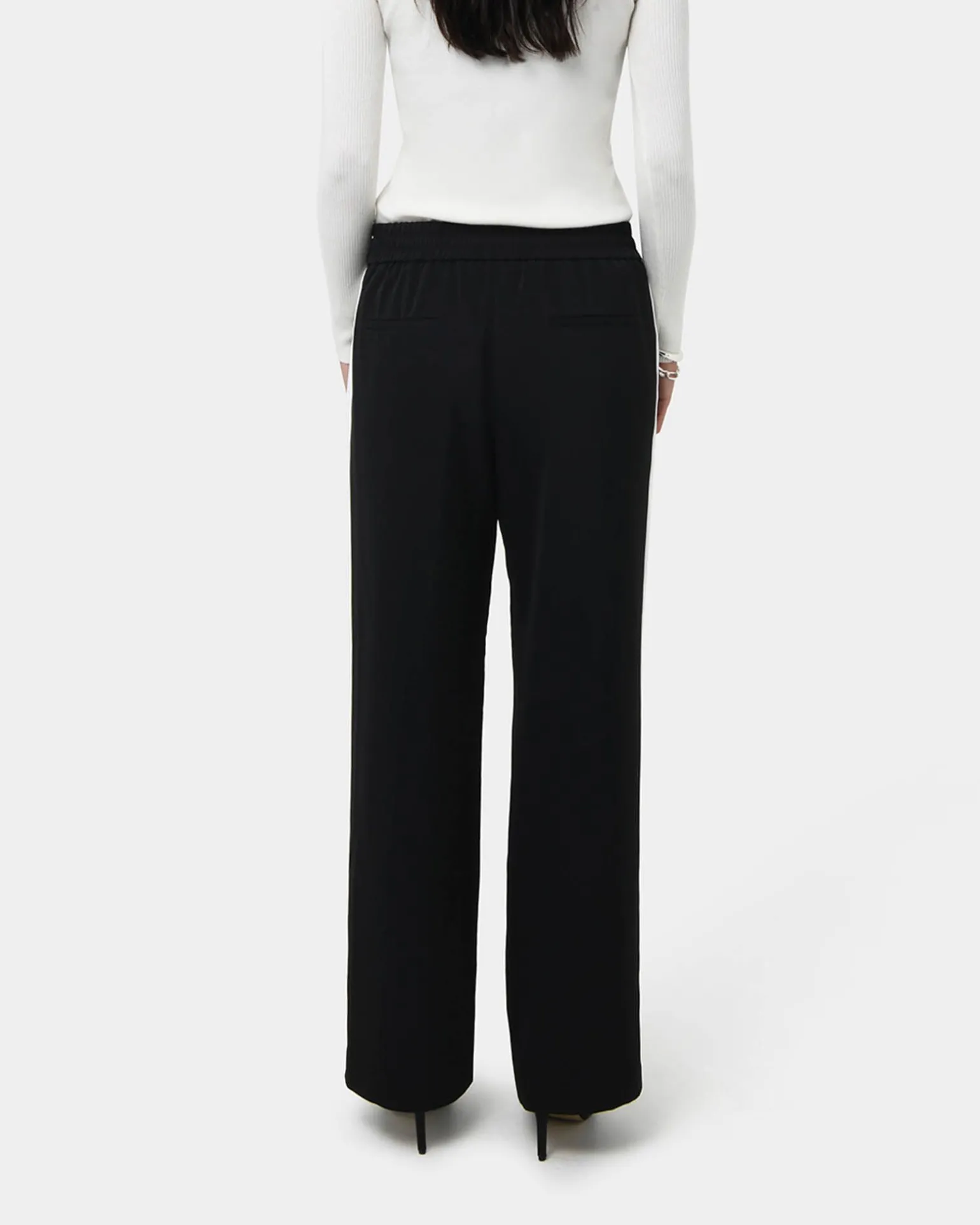 Alla Contrast Elastic Pants
