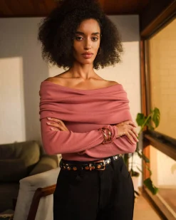 Ally Off Shoulder Knit