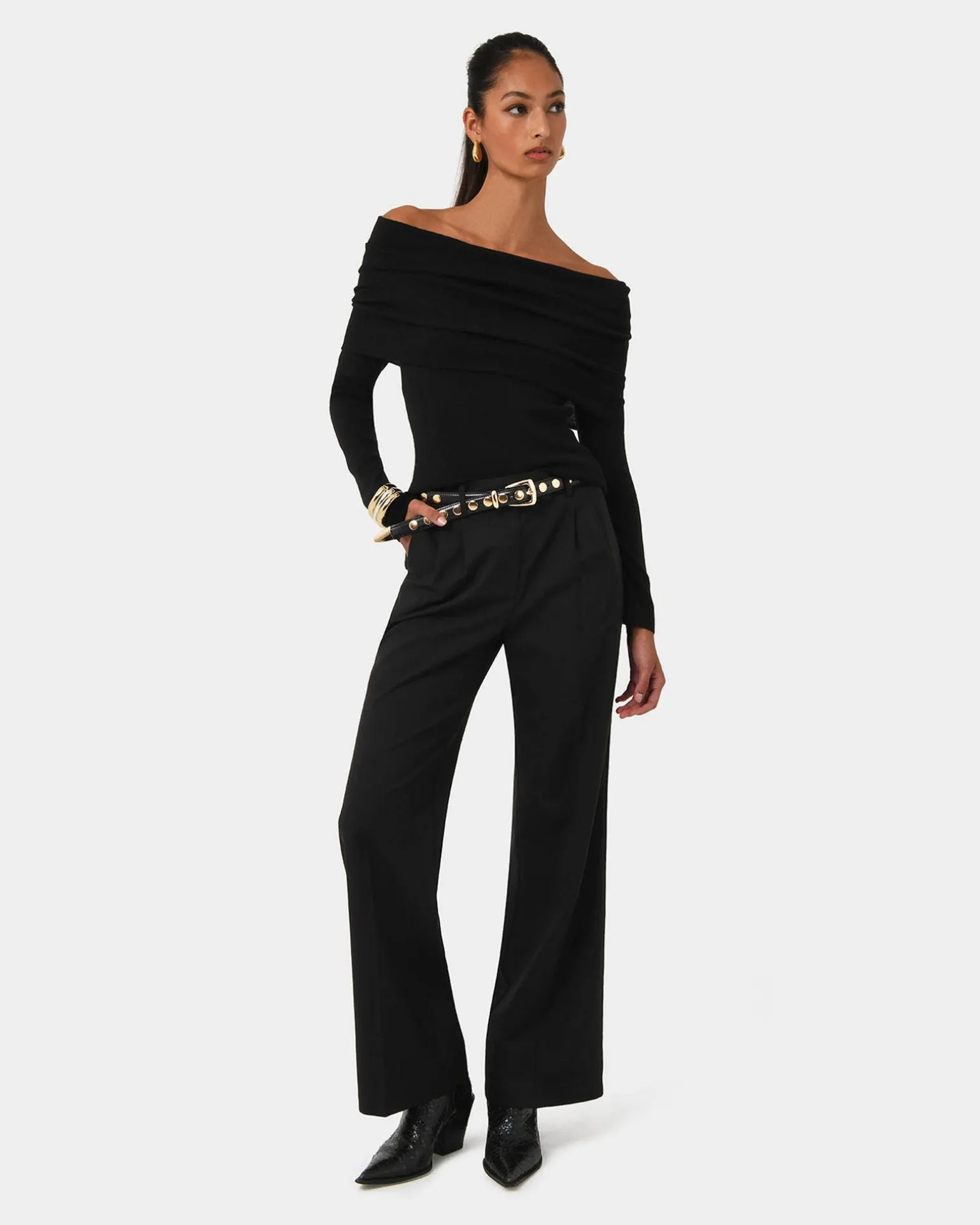 Ally Off Shoulder Knit