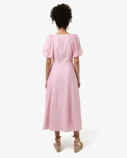 Almeria Polka Dot Dress