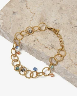 Amaris Crystal Chain Bracelet