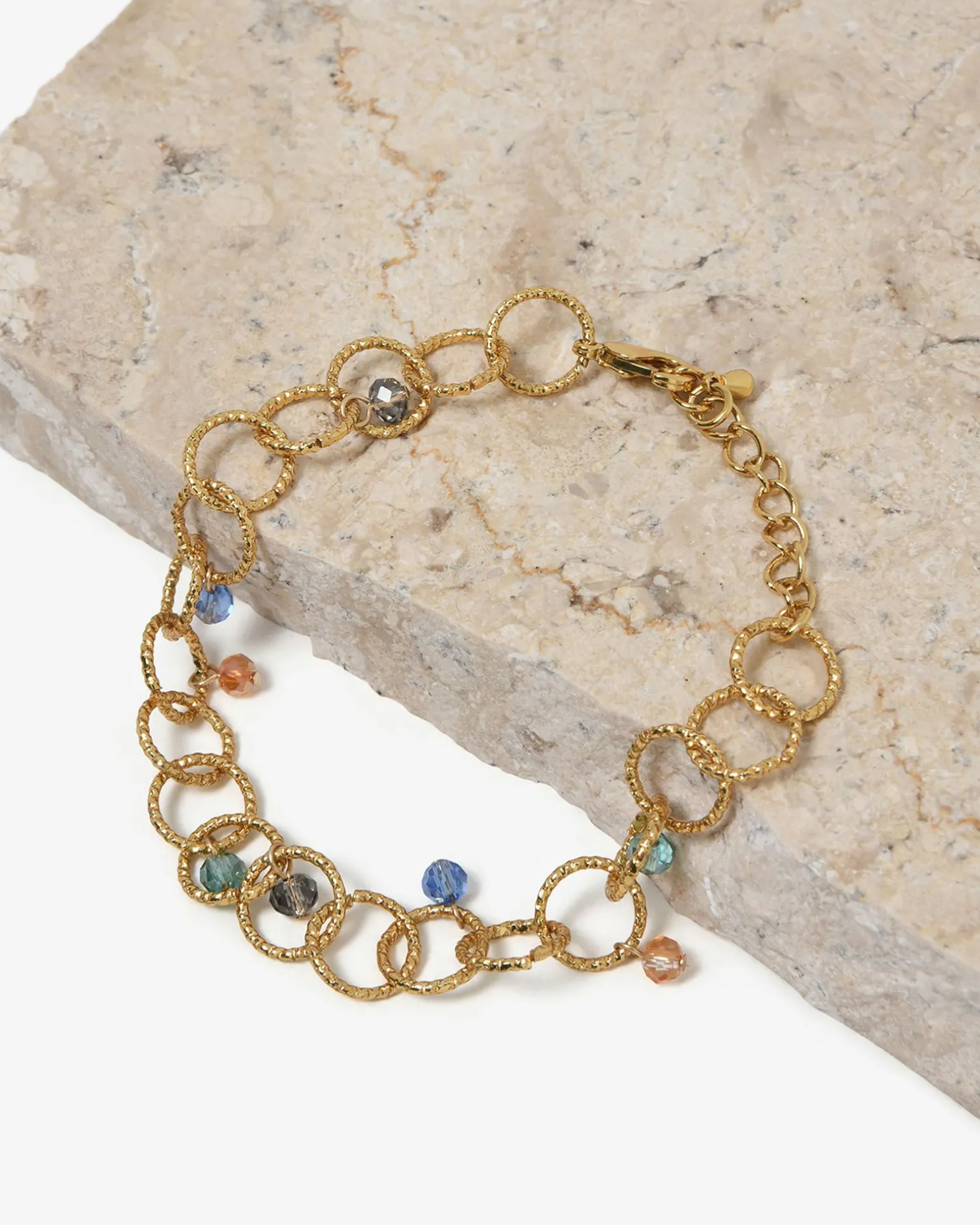 Amaris Crystal Chain Bracelet