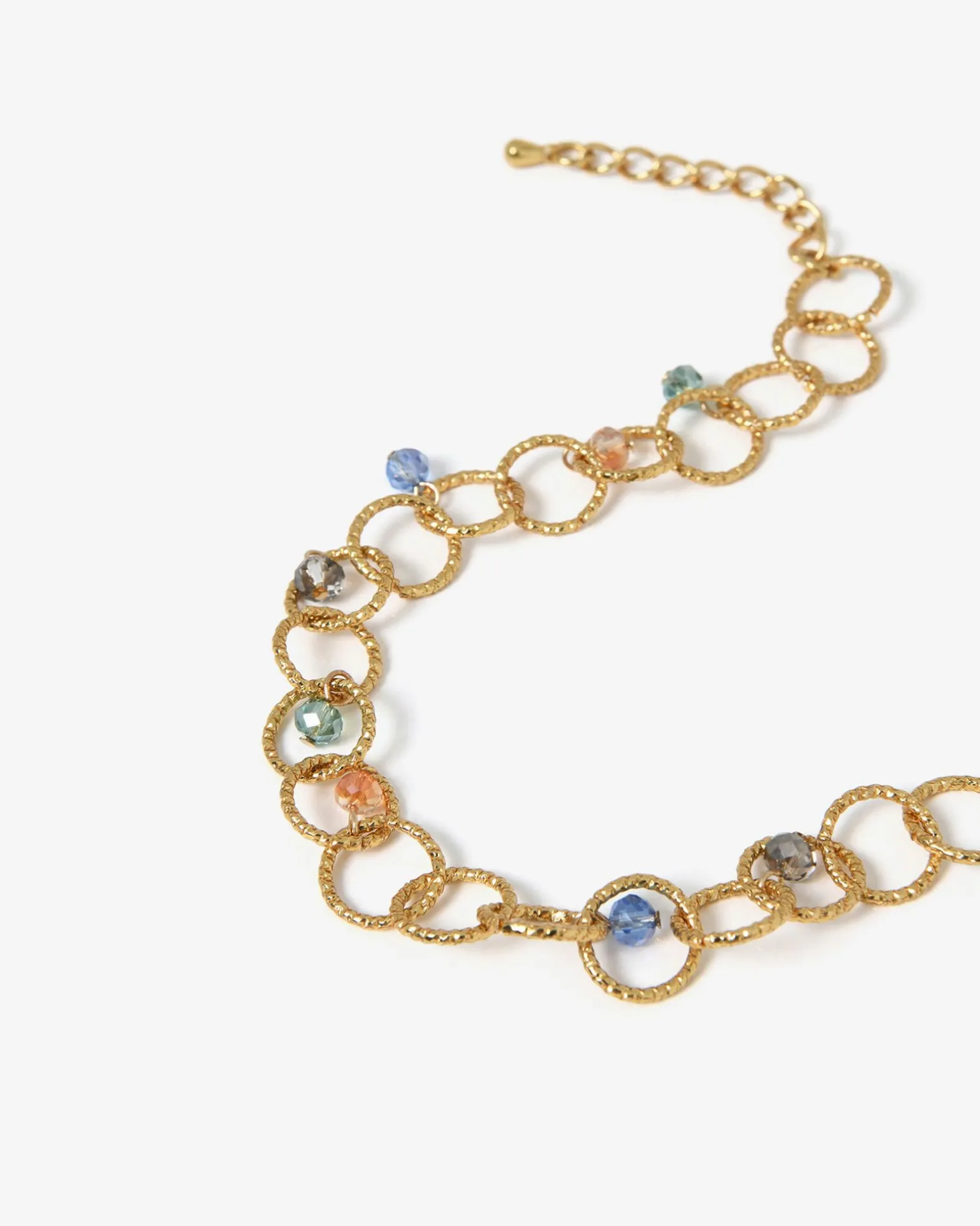 Amaris Crystal Chain Bracelet