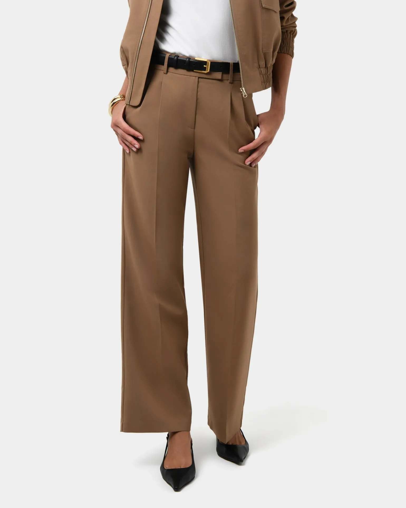 Amera Wide Leg Tailored Pants