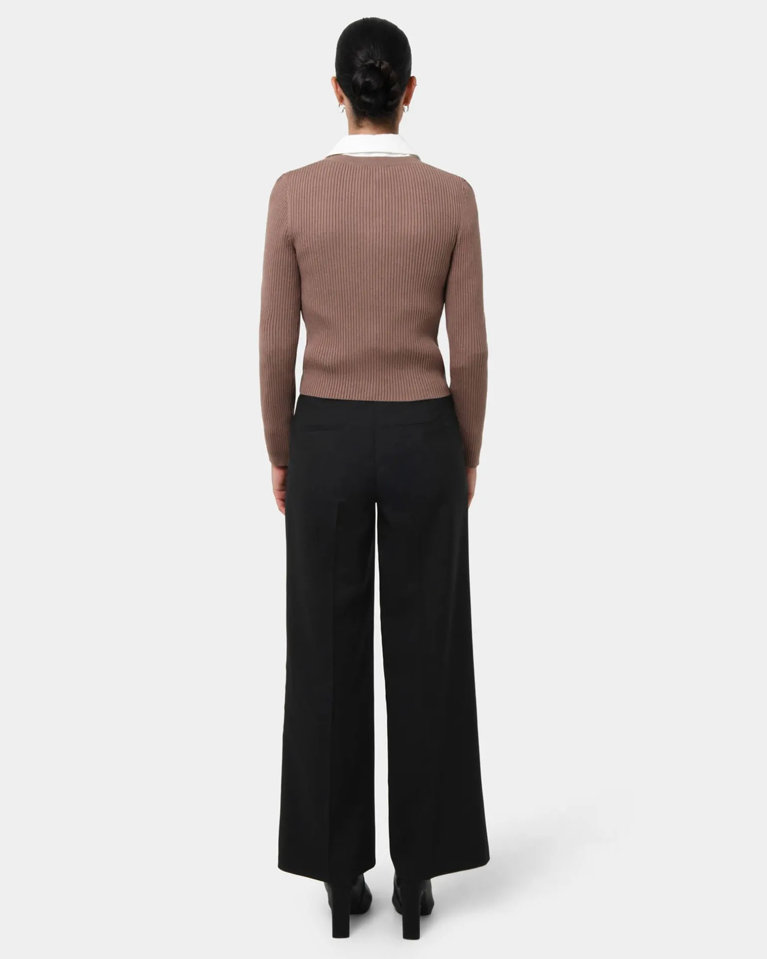 Amera Wide Leg Tailored Pants