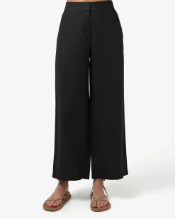 Ami Wide Leg Linen Pants