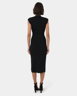 Ani Cross Over Knit Dress