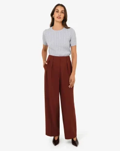 Anita Short Sleeve Cable Knit