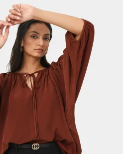 Annalia Dolman Sleeve Top