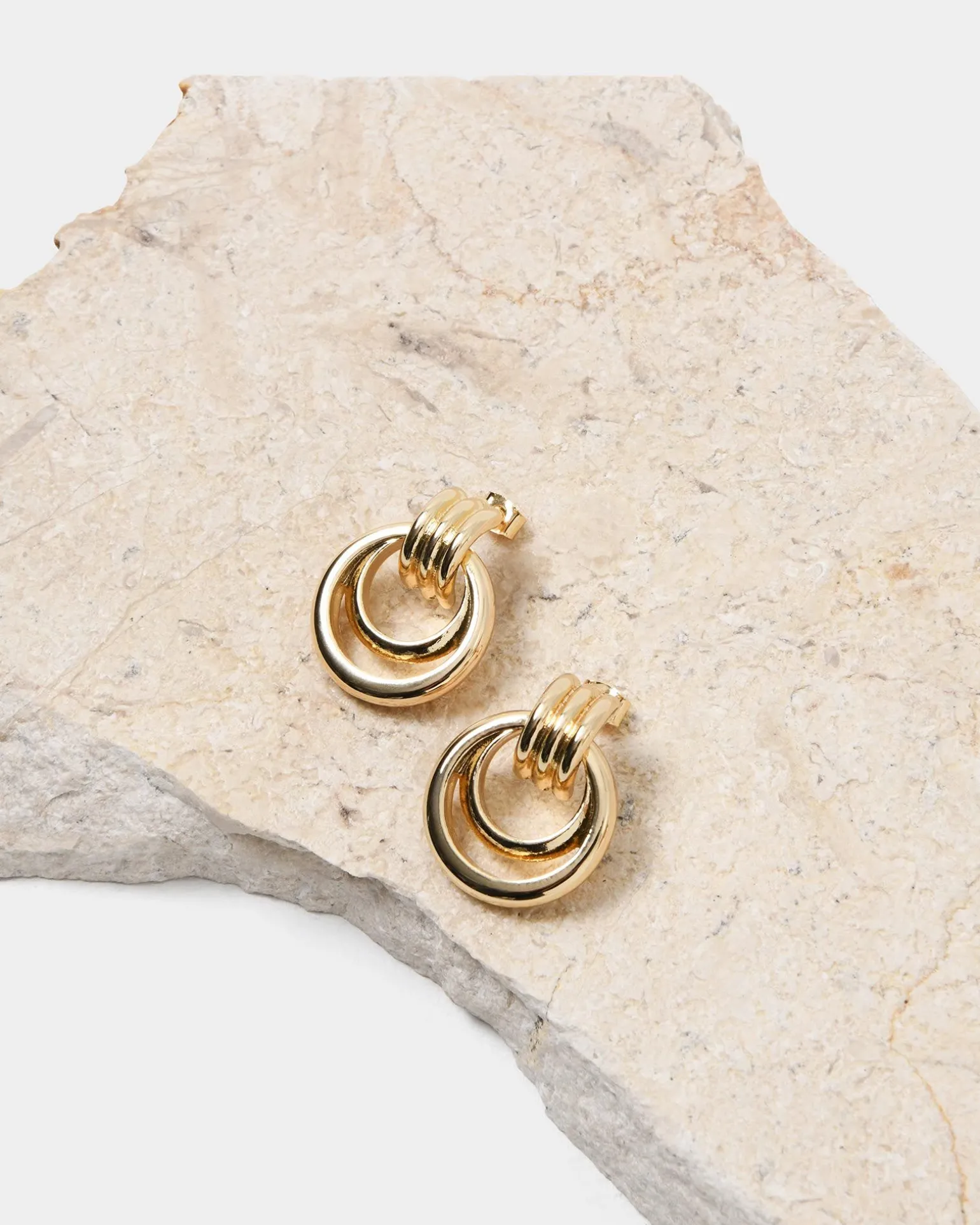 Anne 16k Gold Plated Earrings