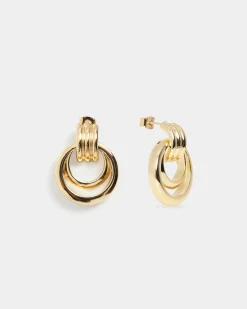 Anne 16k Gold Plated Earrings