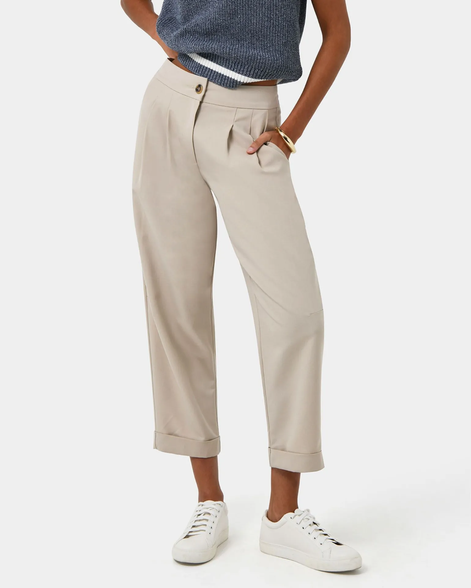 Antonia Relaxed Cuff Pants