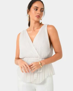 Arina Pleated Top