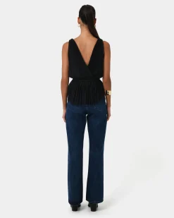 Arina Pleated Top