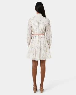 Aurae Floral Tiered Dress