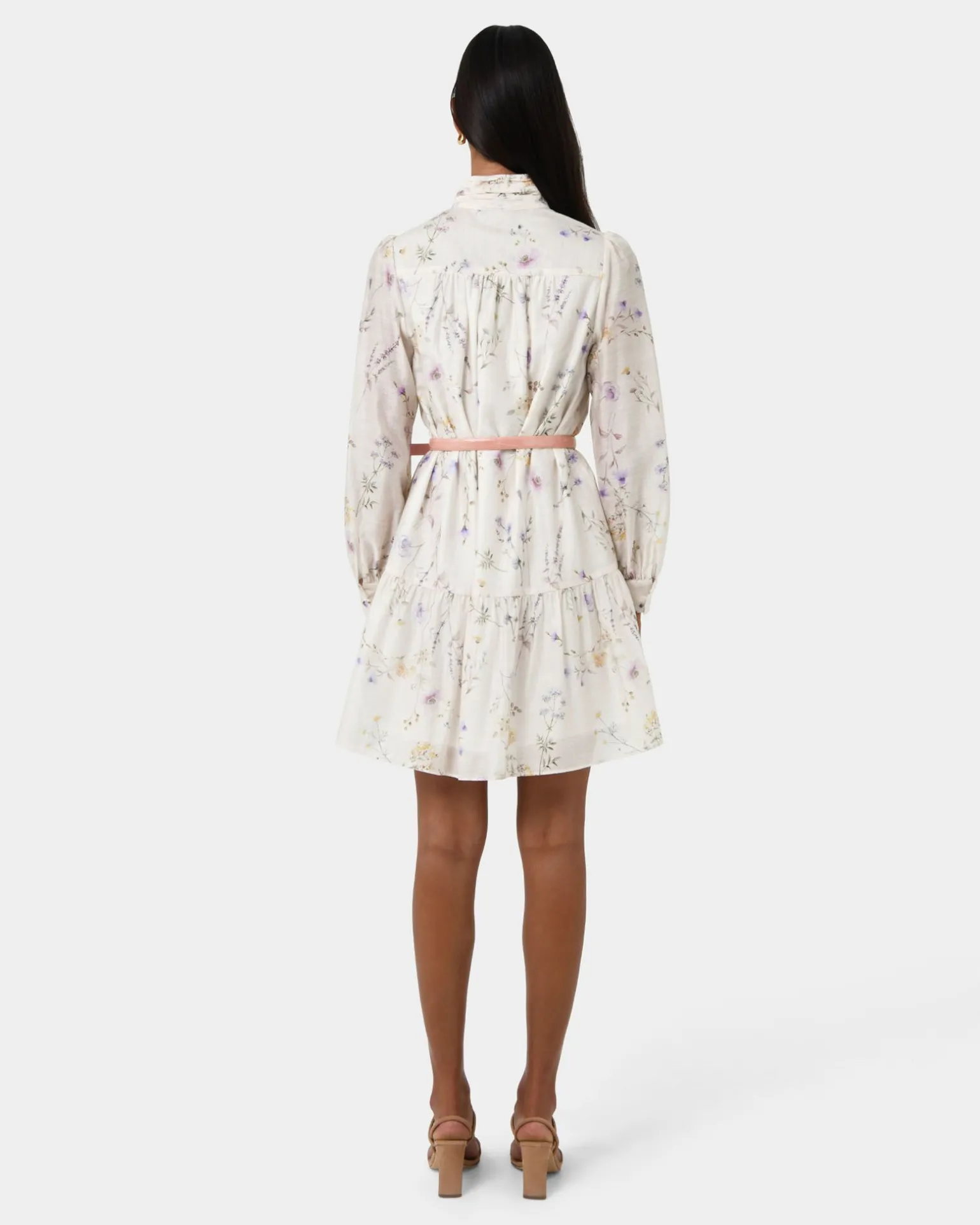 Aurae Floral Tiered Dress