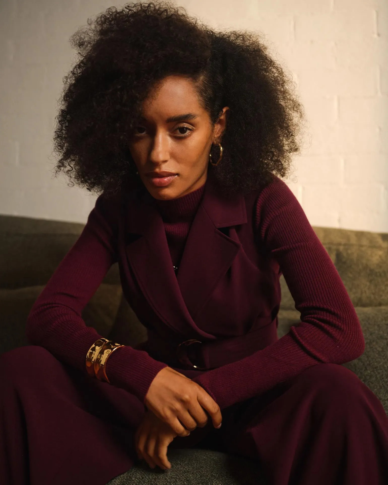 Avelyn Mock Neck Knit
