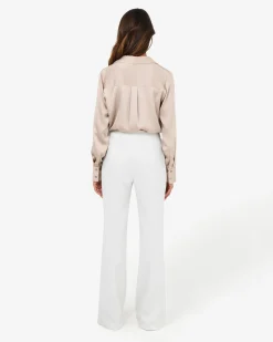 Belmore Crepe Flared Pants