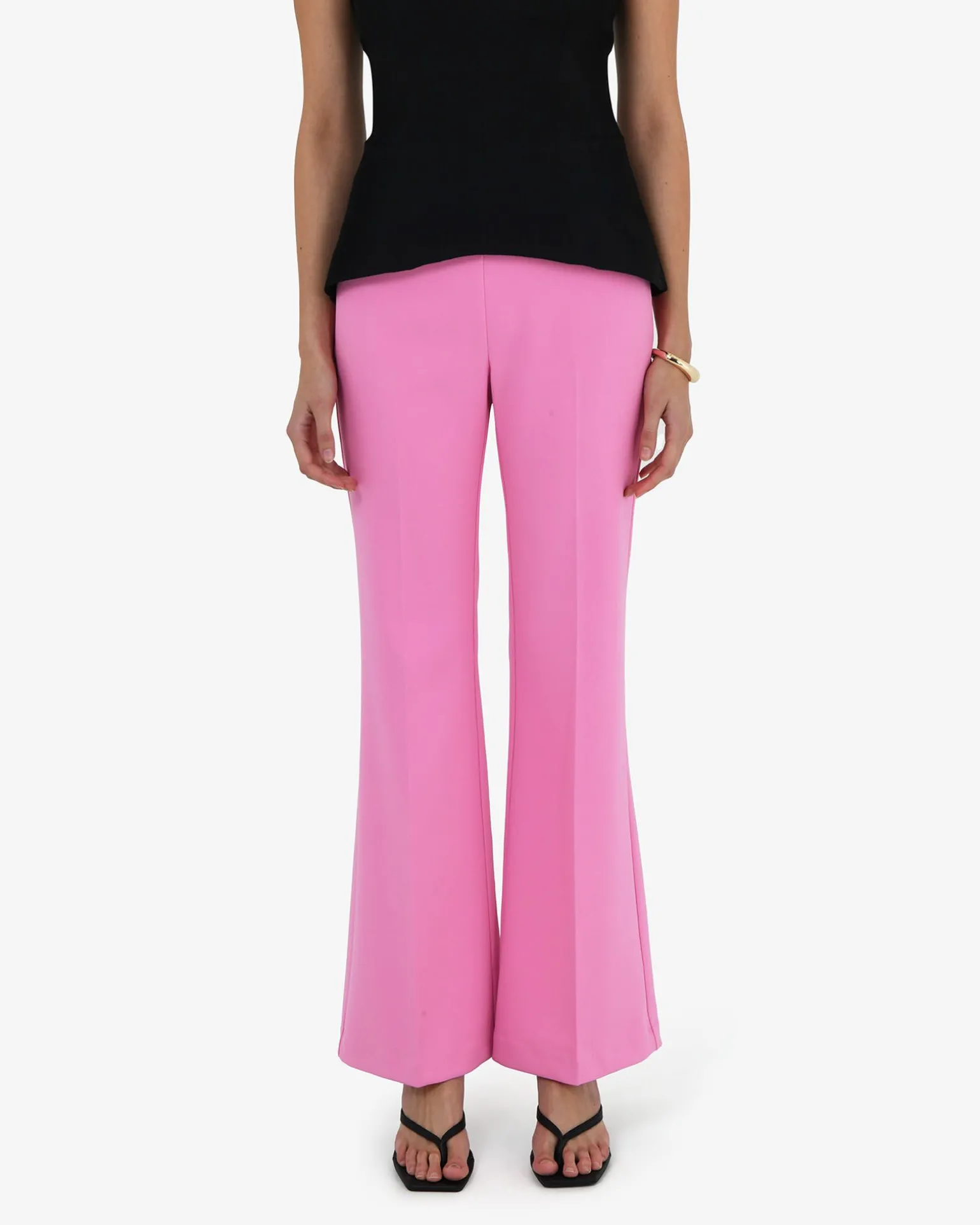 Belmore Crepe Flared Pants