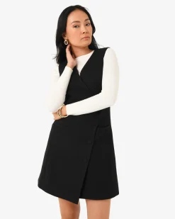 Beth Asymmetric Mini Dress