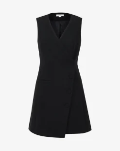 Beth Asymmetric Mini Dress