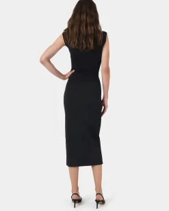 Betty Knit Split Skirt