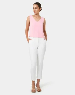 Blair V-neck Crop Top