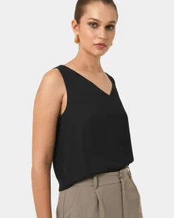 Blair V-neck Crop Top