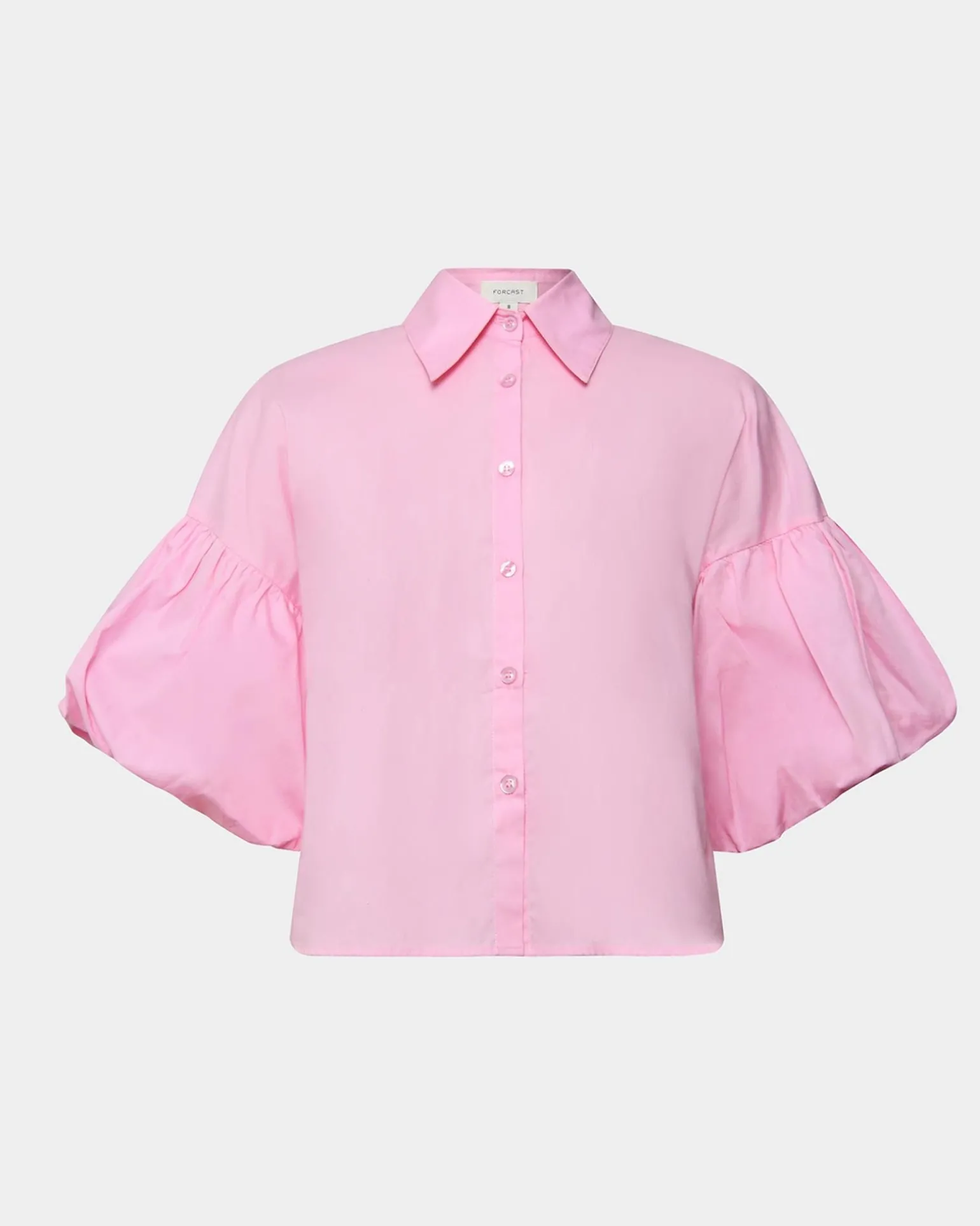 Cali Puff Sleeve Crop Shirt