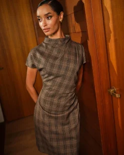 Candice Ruched Mini Dress