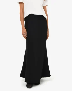 Caris Flared Maxi Skirt