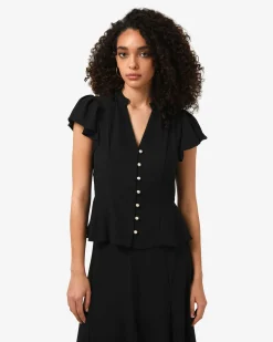 Carissa Gathered Sleeve Top