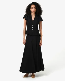 Carissa Gathered Sleeve Top