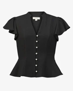 Carissa Gathered Sleeve Top