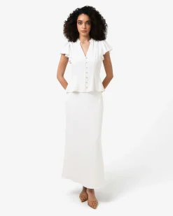 Carissa Gathered Sleeve Top