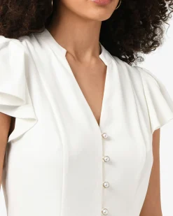 Carissa Gathered Sleeve Top