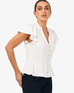 Carissa Gathered Sleeve Top
