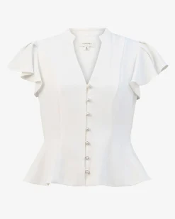Carissa Gathered Sleeve Top