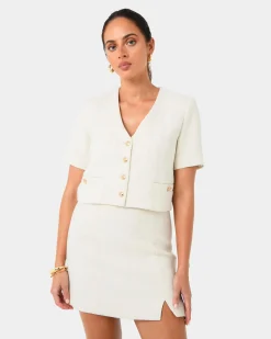 Carmen Tweed A-line Skirt