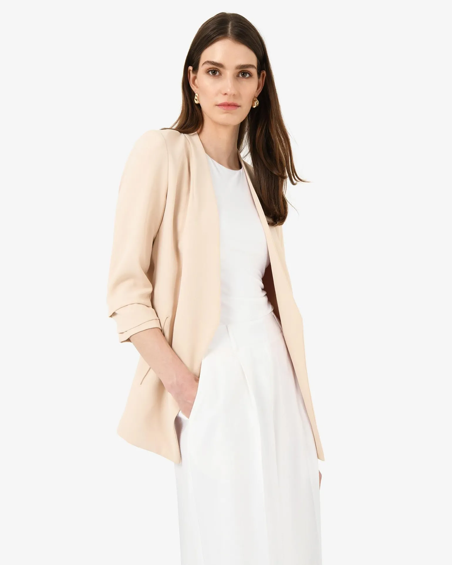 Carter 2 Collarless Blazer