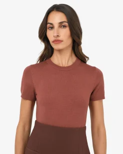 Catherine Short Sleeve Knit